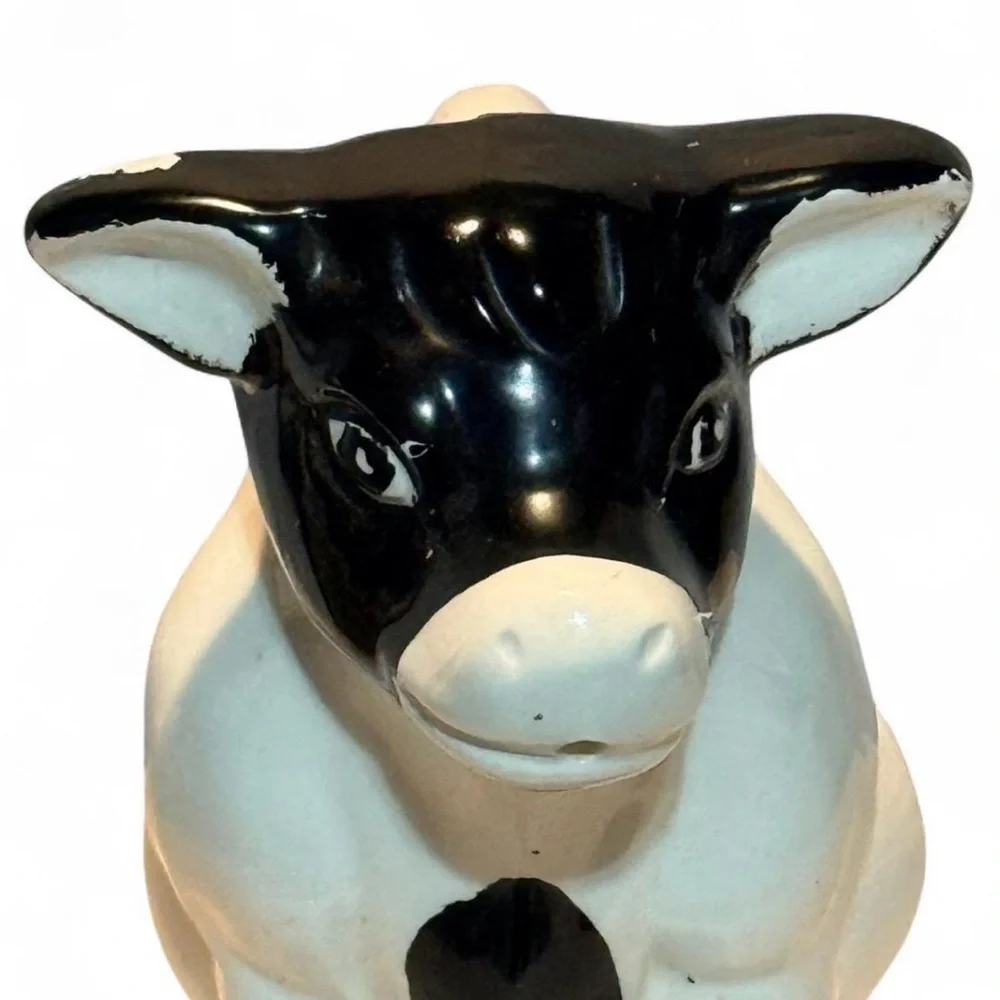 Holstein Cow Creamer Ceramic